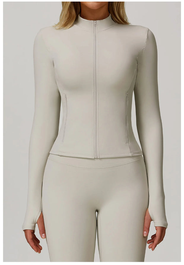 Long Sleeve Women’s Zip Jacket