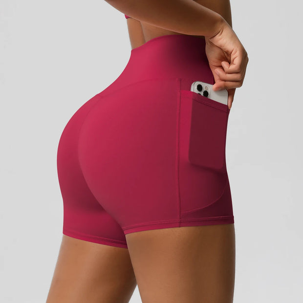 Women’s Sports Shorts With Pocket