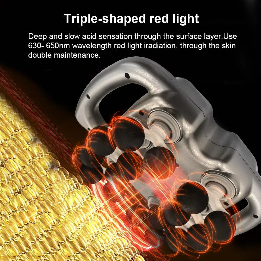 Fascia Muscle Massager Gun Sixteen-head High Frequency - Just Fit 