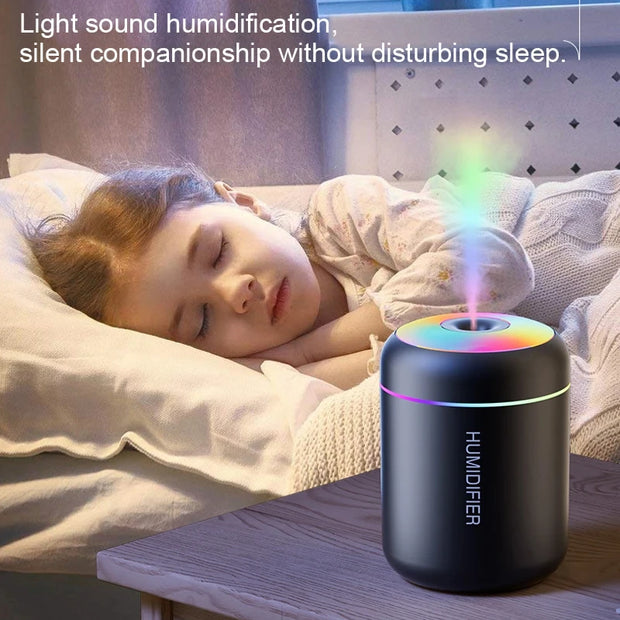 Mini Air Humidifier Usb Essential Oil Purifier