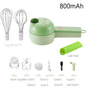Portable Electric Vegetable Chopper Rechargeable