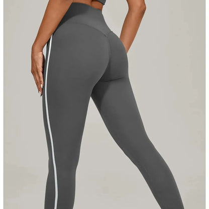 Women's Yoga Leggings - High Waist Push Up Fitness Pants - Just Fit 