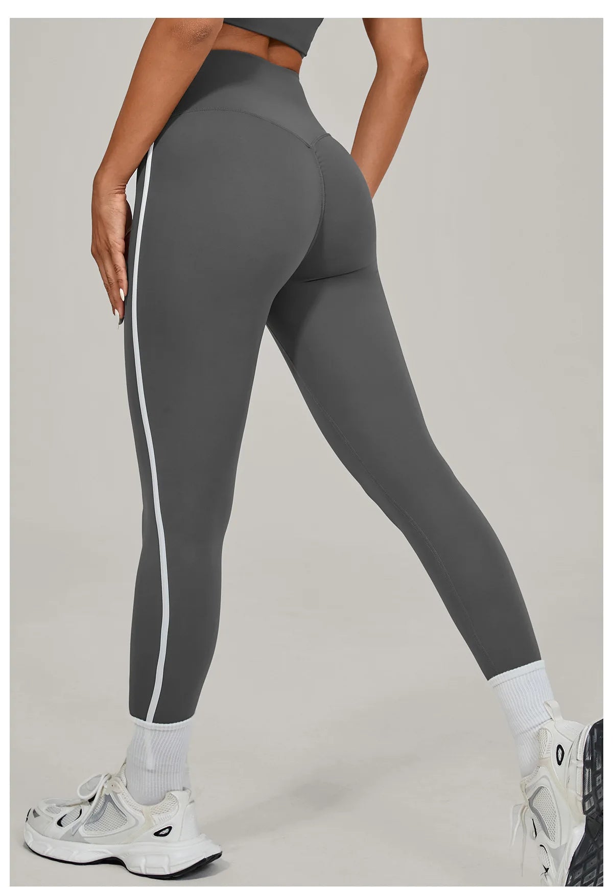 Women's Yoga Leggings - High Waist Push Up Fitness Pants - Just Fit 