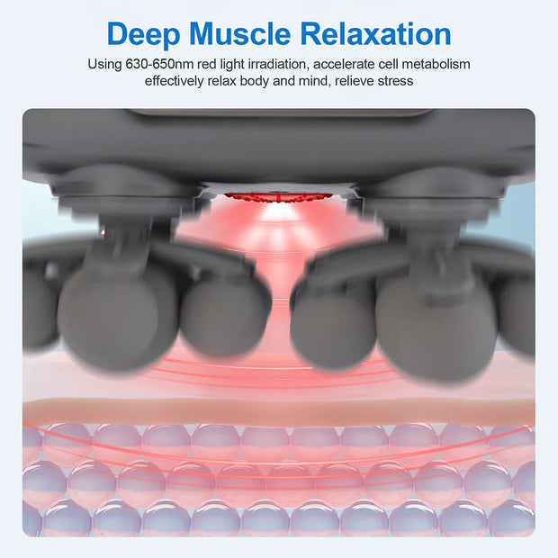 22-Head Fascia. High-Frequency Vibration Body Massage