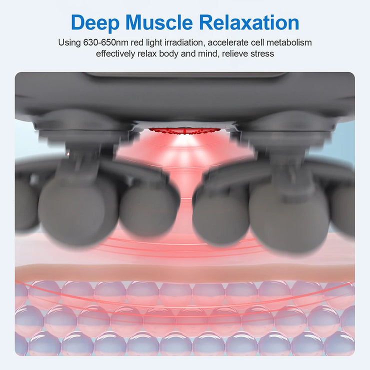 22-Head Fascia. High-Frequency Vibration Body Massage