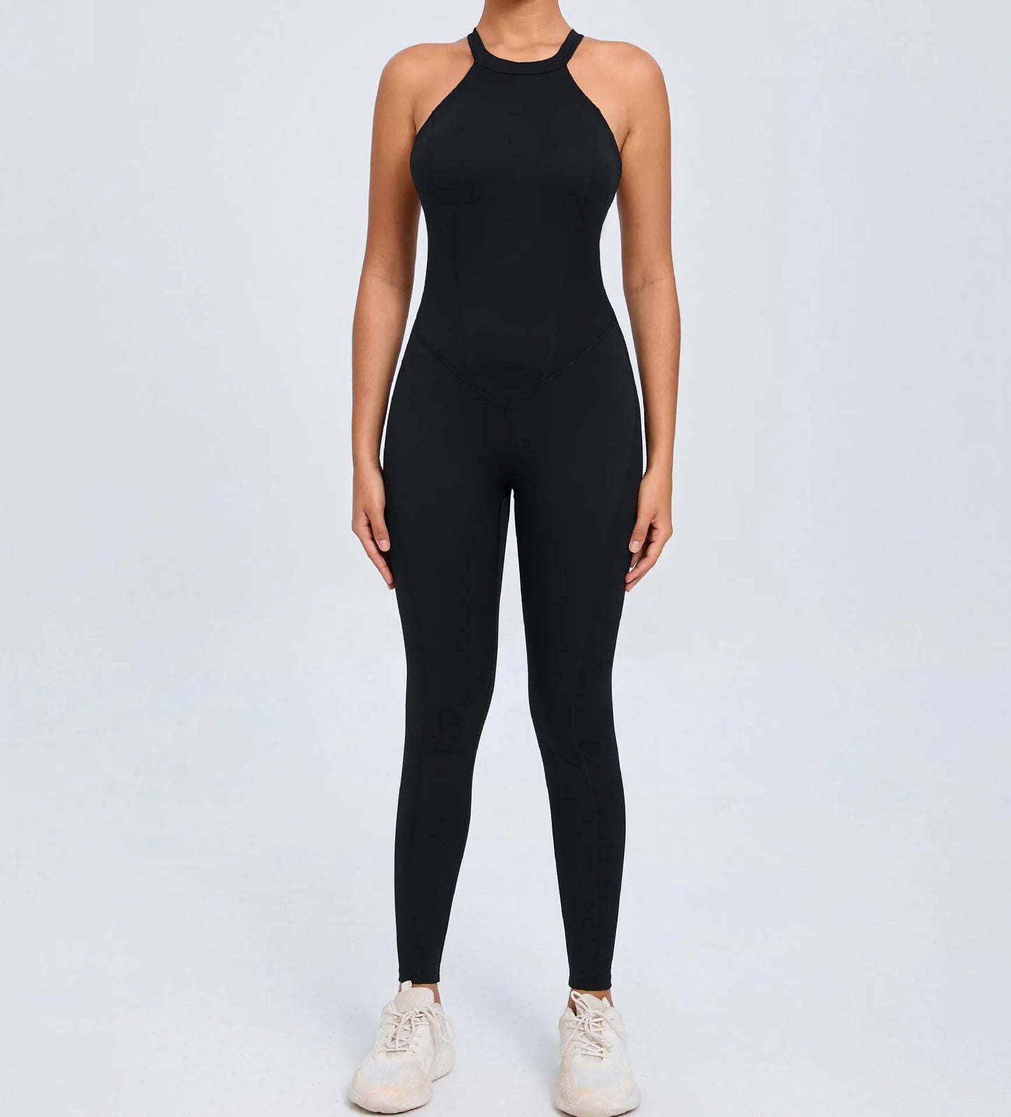 2025 Women's Halter Sports Romper - Just Fit 