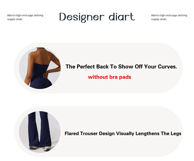 Women’s Sleeveless Yoga Jumpsuit