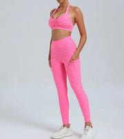 Women's Tracksuit Fitness Bra+High Waist Leggings