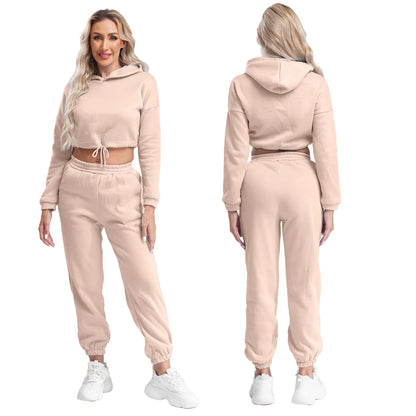 Womens Fleece-Lined Tracksuit - Just Fit 