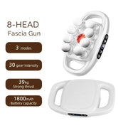 High-Power 16 Head Percussion Massager - 48kg Deep Tissue Relief