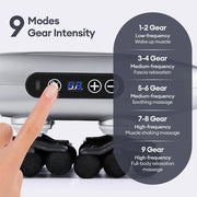 22-Head Fascia. High-Frequency Vibration Body Massage