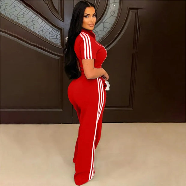 Fitness Casual 2 Piece Set Tracksuit For Women