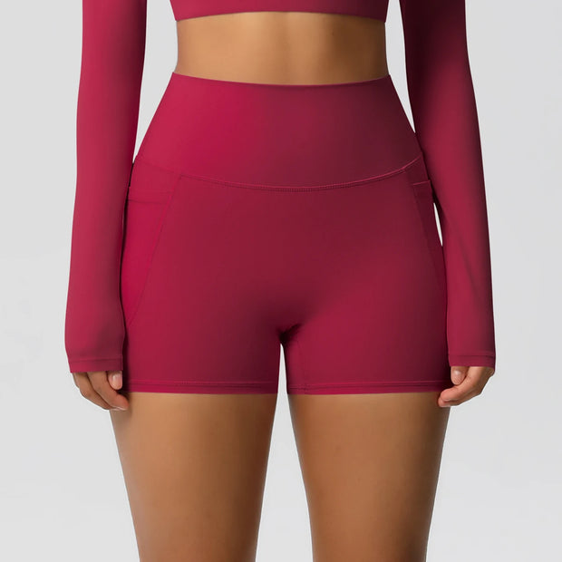 Women’s Sports Shorts With Pocket