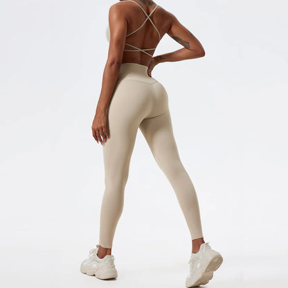 High Waist Butt Lift Leggings - Seamless Yoga Pants for Women - Just Fit 