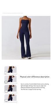 Women’s Sleeveless Yoga Jumpsuit