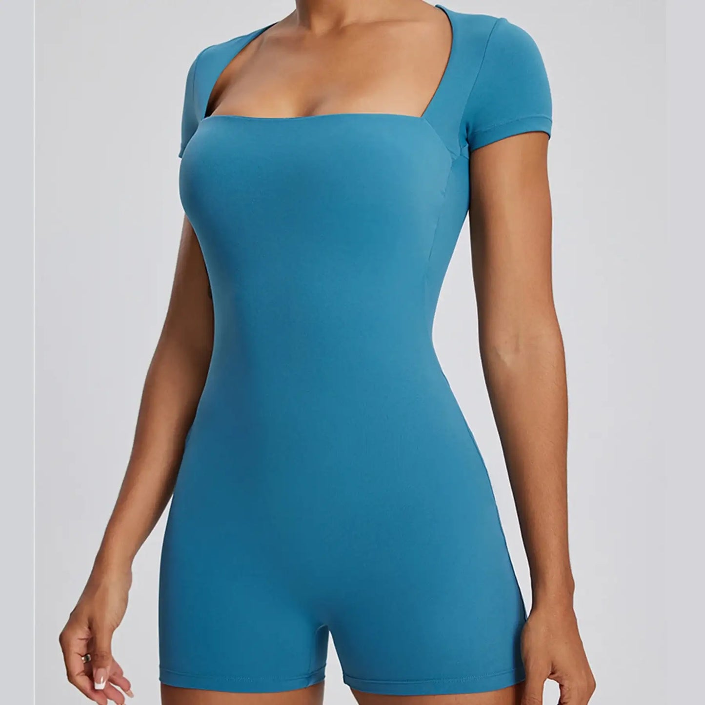 One-Piece Yoga Bodysuit - Just Fit 
