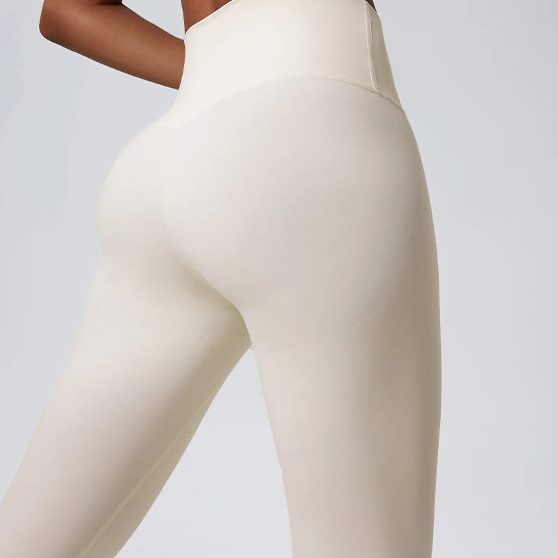 High Waist Butt Lift Leggings - Seamless Yoga Pants for Women - Just Fit 