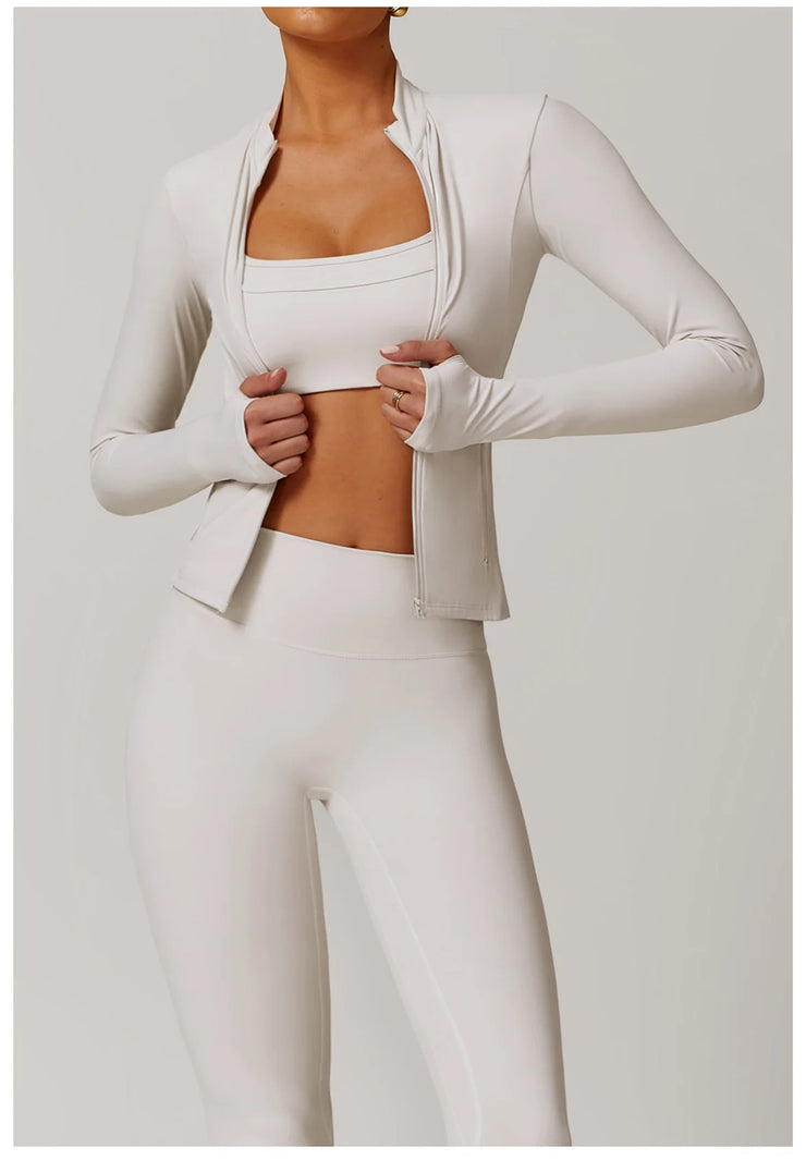 Long Sleeve Women’s Zip Jacket