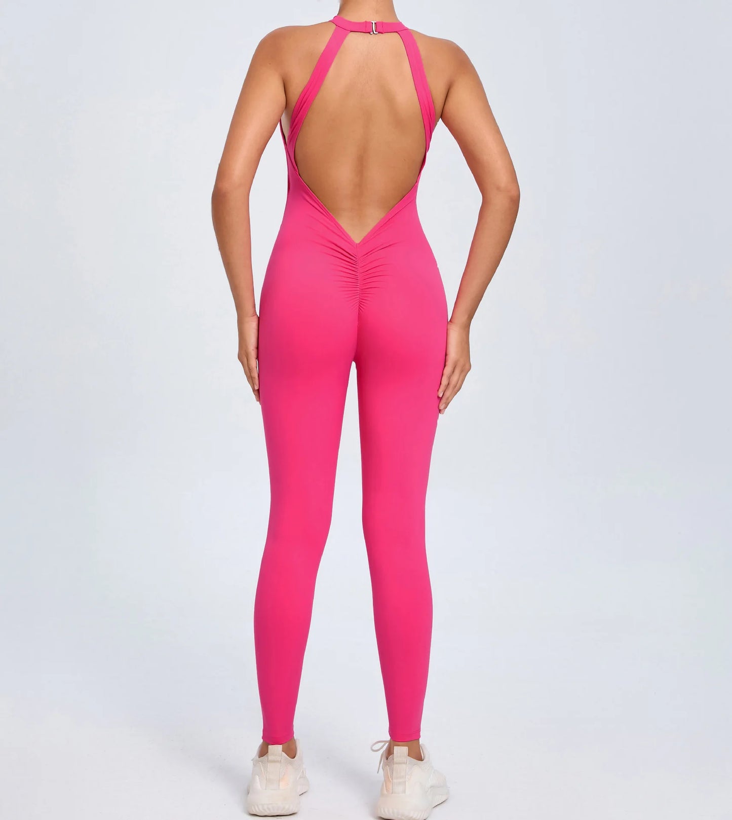 2025 Women's Halter Sports Romper - Just Fit 