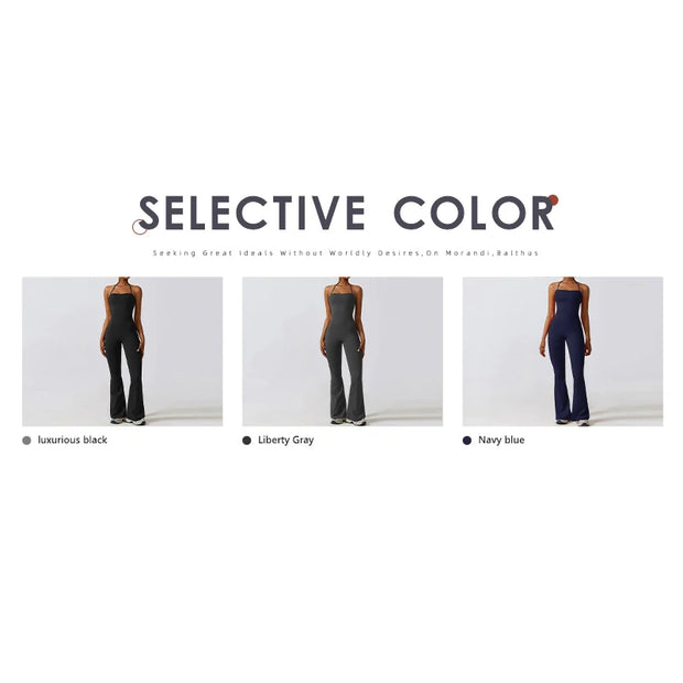 Women’s Sleeveless Yoga Jumpsuit
