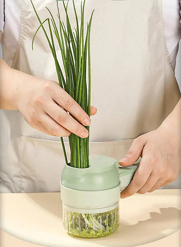 Portable Electric Vegetable Chopper Rechargeable