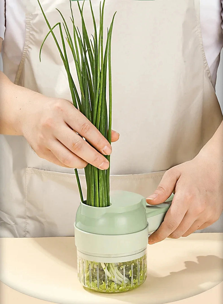 Portable Electric Vegetable Chopper Rechargeable