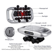 22-Head Fascia. High-Frequency Vibration Body Massage