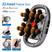 22-Head Fascia. High-Frequency Vibration Body Massage