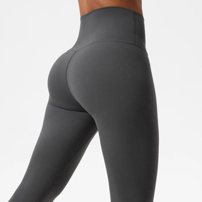 High Waist Butt Lift Leggings - Seamless Yoga Pants for Women - Just Fit 