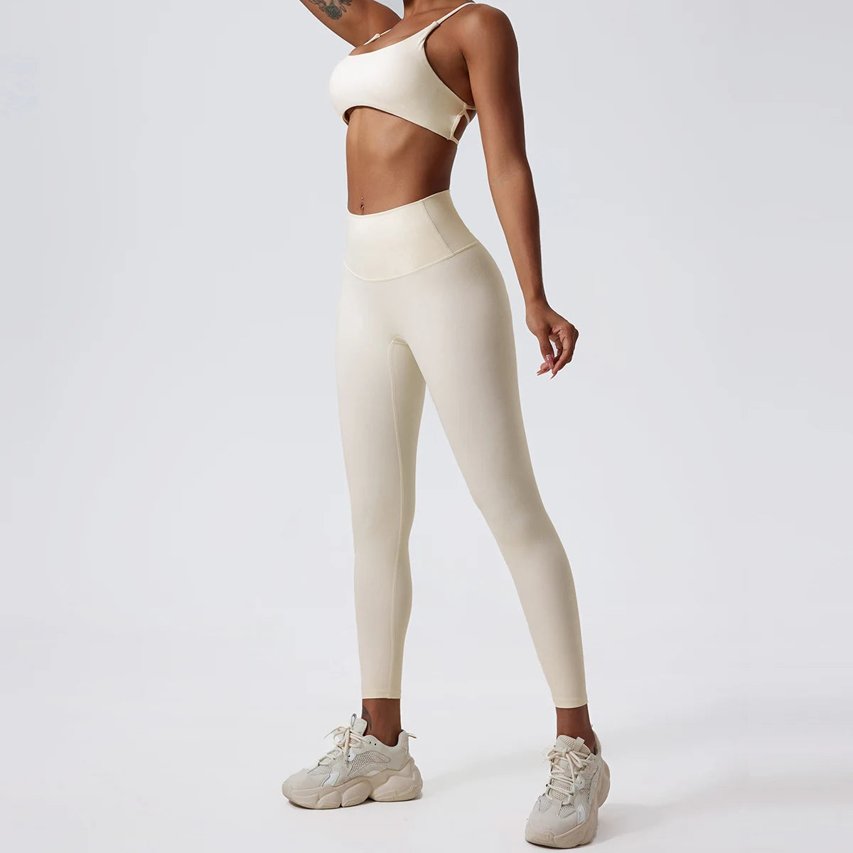 High Waist Butt Lift Leggings - Seamless Yoga Pants for Women - Just Fit 