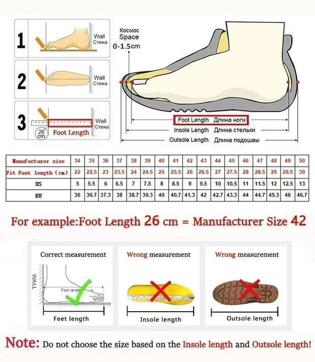 Men's Fashion Casual Slip On Sneakers