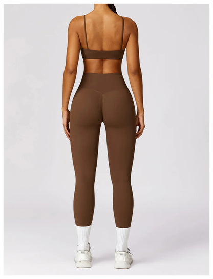 Women's Yoga Set Sports Bra & Leggings - Just Fit 