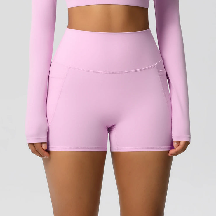 Women’s Sports Shorts With Pocket