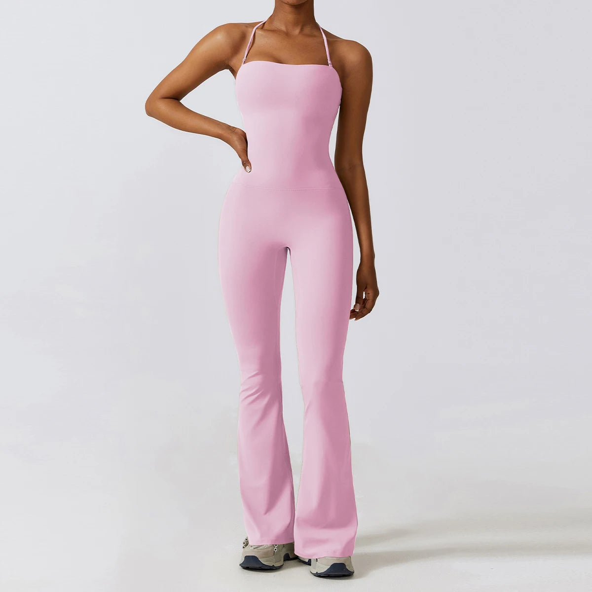 Women’s Sleeveless Yoga Jumpsuit - Just Fit 