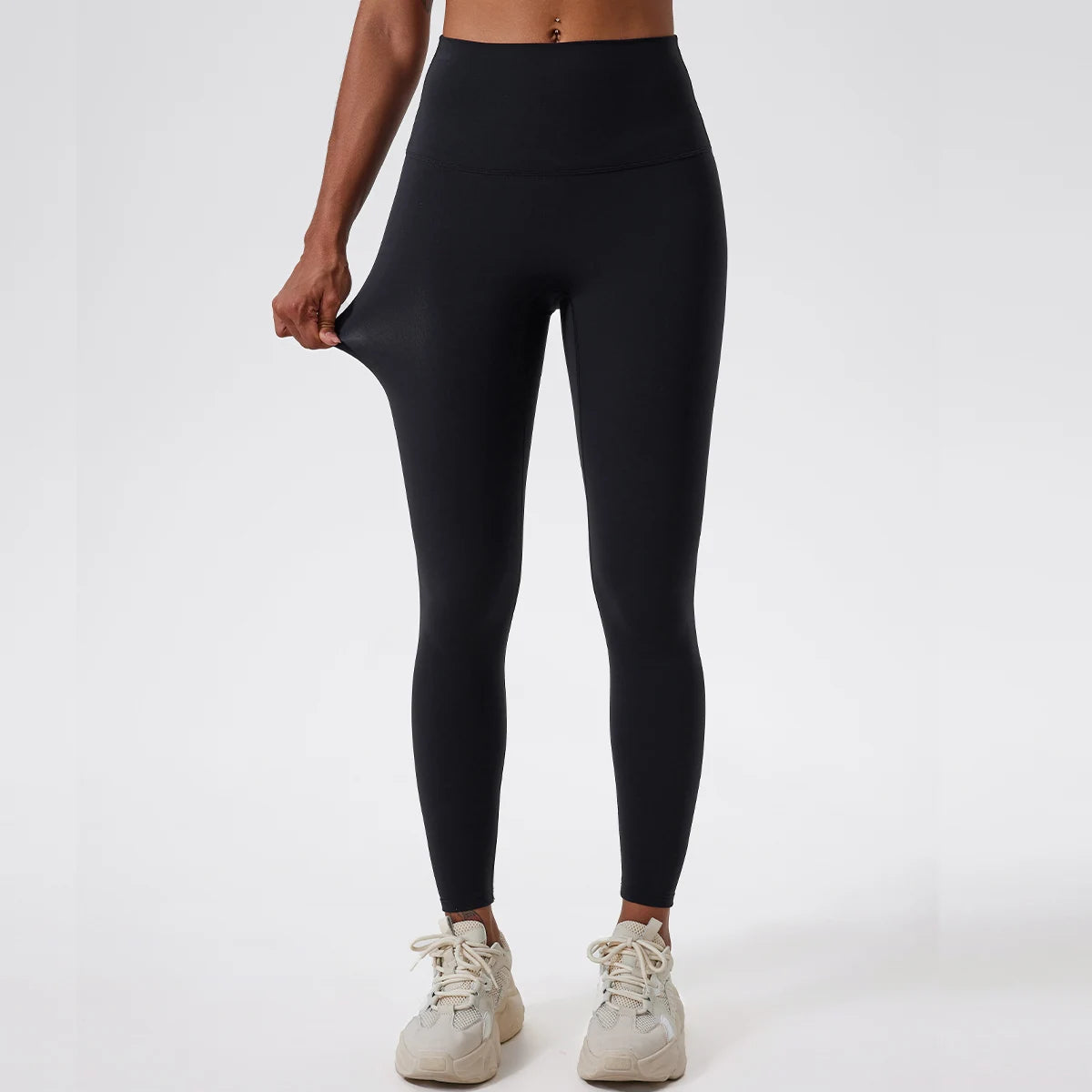 High Waist Butt Lift Leggings - Seamless Yoga Pants for Women - Just Fit 