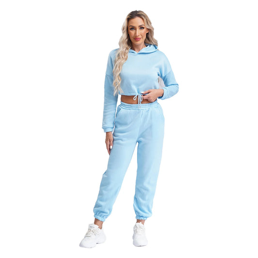 Womens Fleece-Lined Tracksuit - Just Fit 