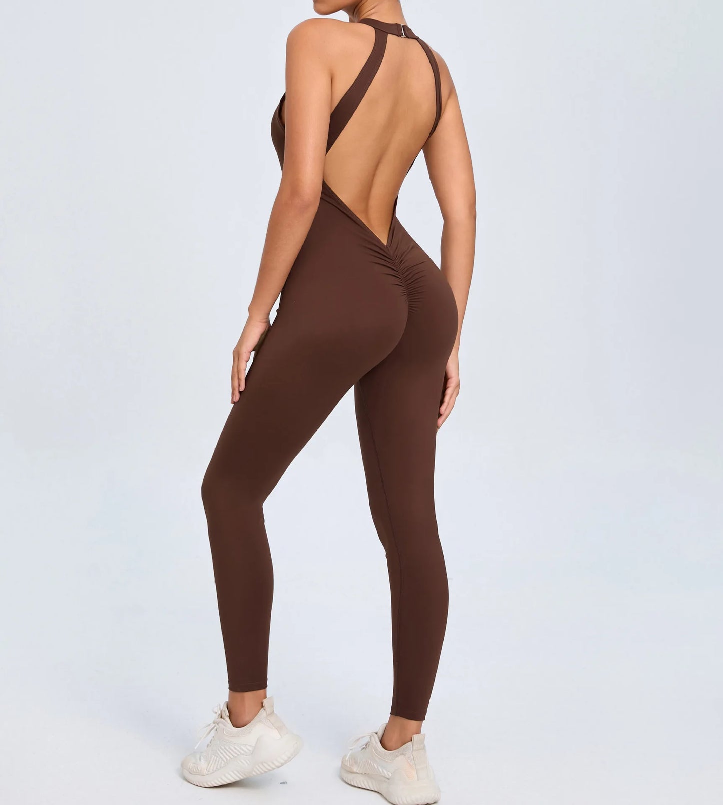 2025 Women's Halter Sports Romper - Just Fit 