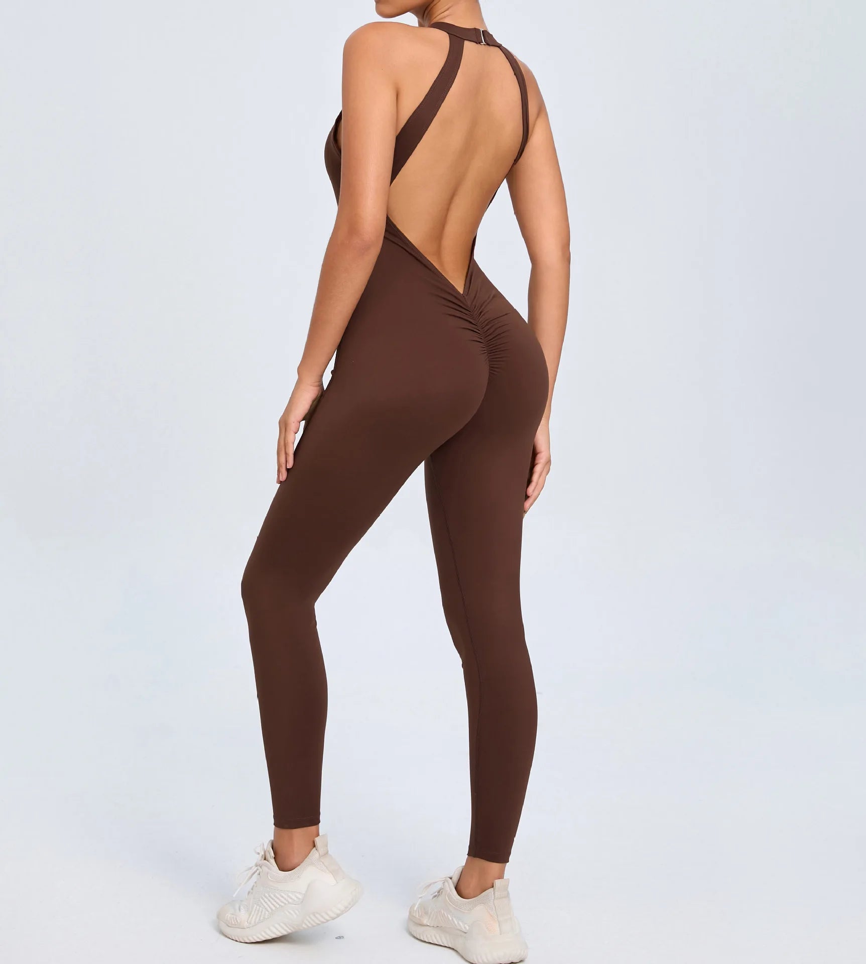 2025 Women's Halter Sports Romper - Just Fit 