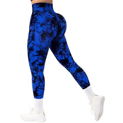 Woman’s Tie Dye Fitness Leggings - Just Fit 