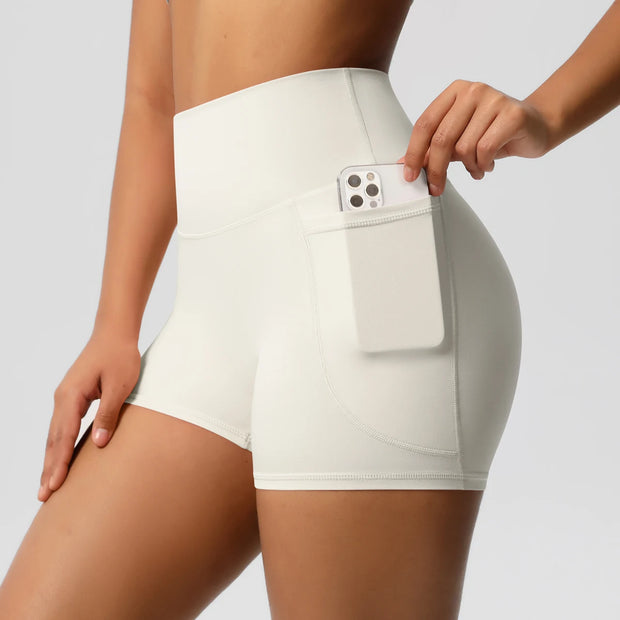 Women’s Sports Shorts With Pocket
