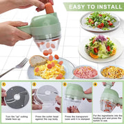 Portable Electric Vegetable Chopper Rechargeable