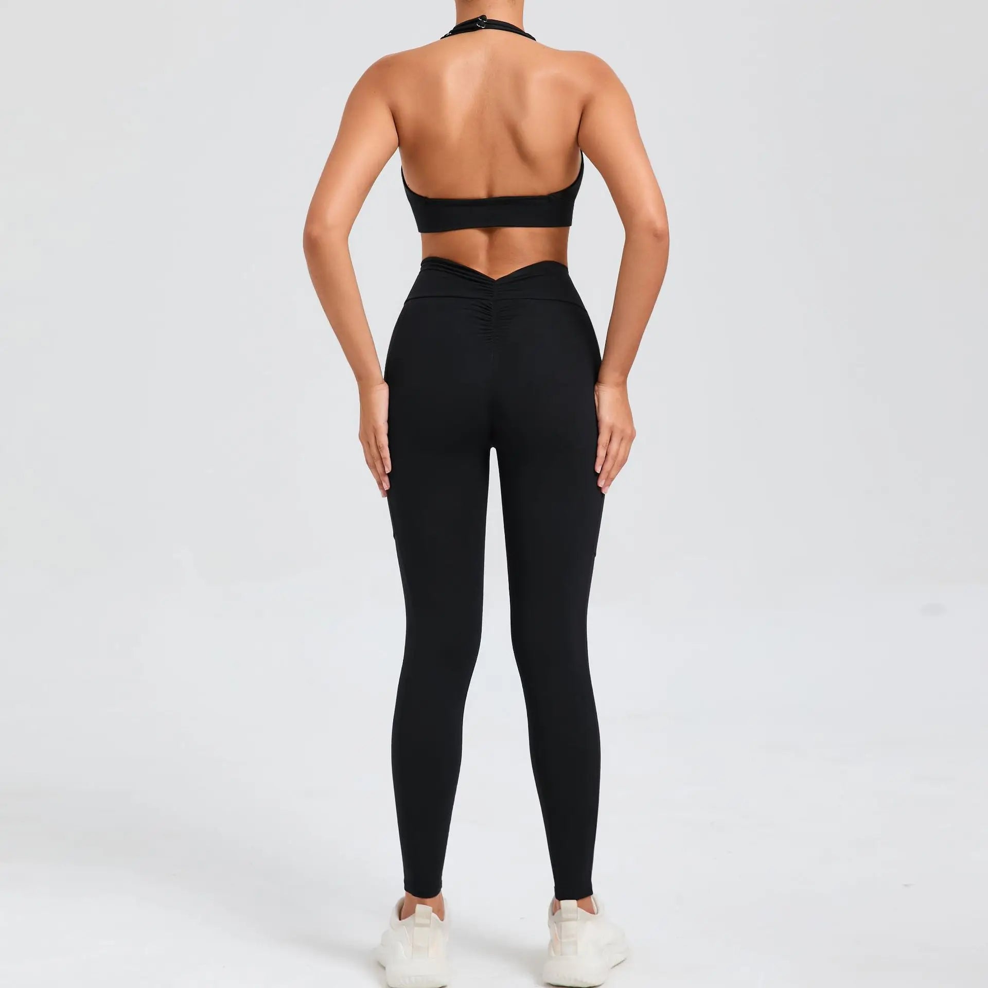Women's Fitness Bra+High Waist Leggings Set - Just Fit 