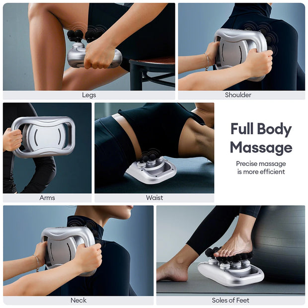 22-Head Fascia. High-Frequency Vibration Body Massage
