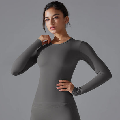 Women’s Long Sleeve Dry Fit Top - Just Fit 