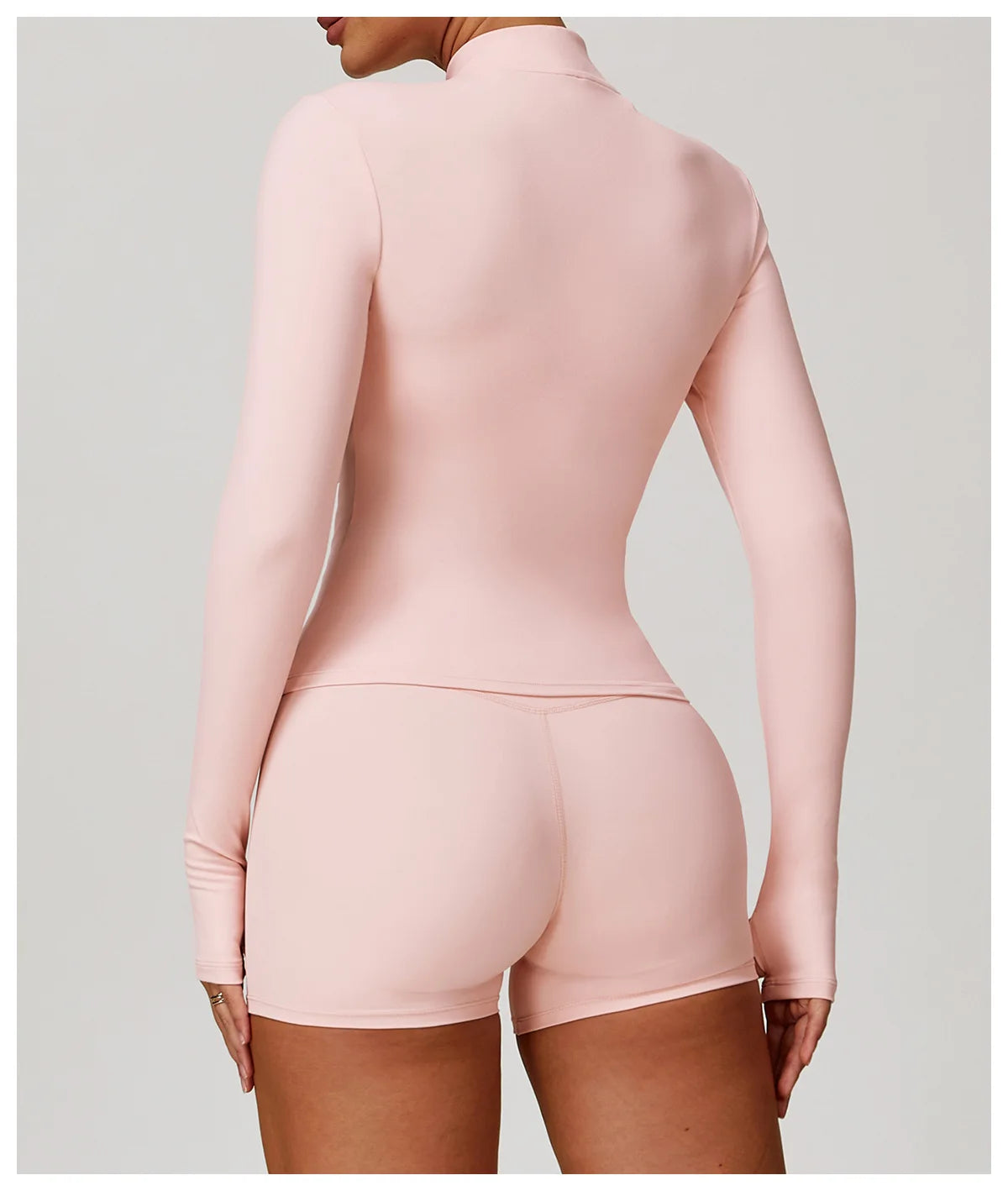 Long Sleeve Women’s Zip Jacket - Just Fit 