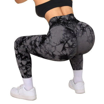 Woman’s Tie Dye Fitness Leggings - Just Fit 