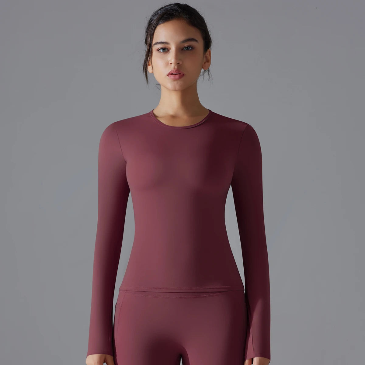 Women’s Long Sleeve Dry Fit Top - Just Fit 