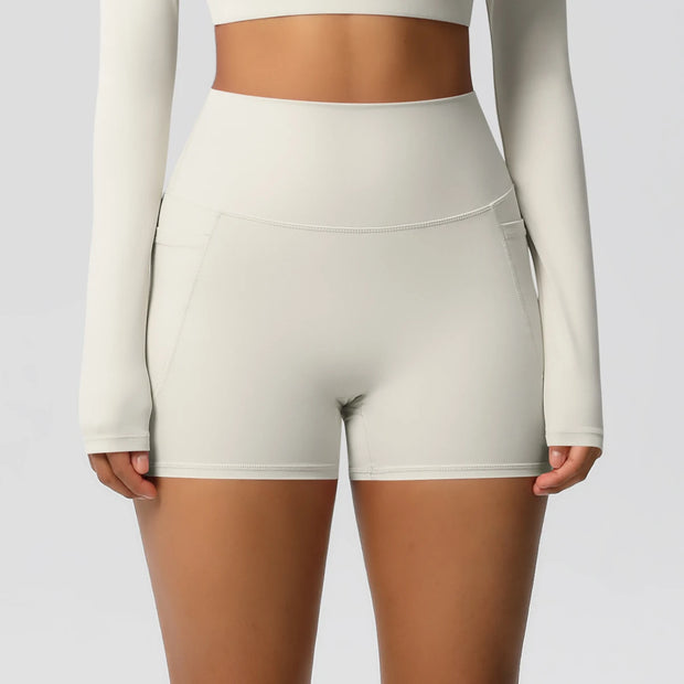 Women’s Sports Shorts With Pocket