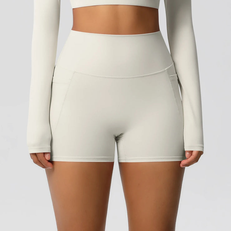 Women’s Sports Shorts With Pocket