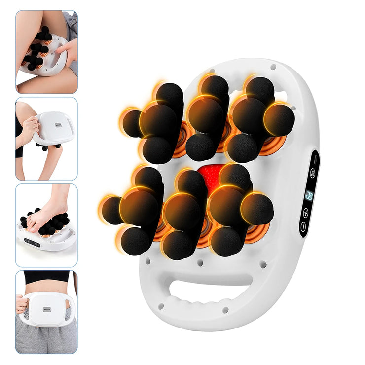 22-Head Fascia. High-Frequency Vibration Body Massage